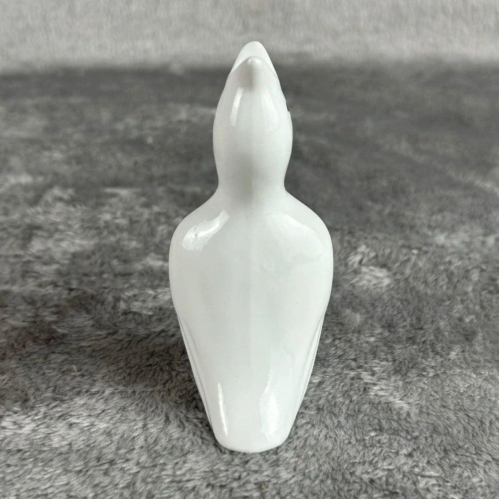 White Ceramic Pie Bird Vent Steam Releaser Baker Kitchen Tool 3.5 Inch